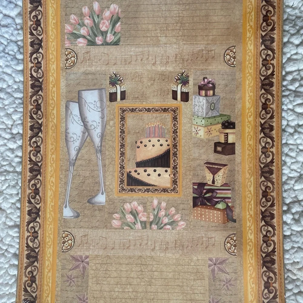Creative Memories formal affair scrapbooking paper kit